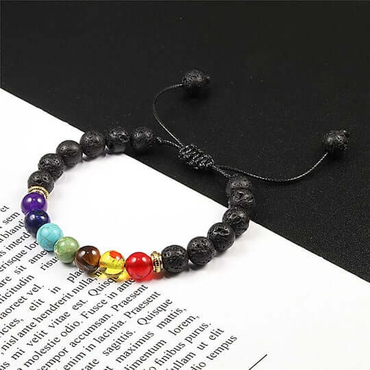 Pulsera 7 Chakras 🧘🏽♀️Equilibra energía🧘🏽♀️