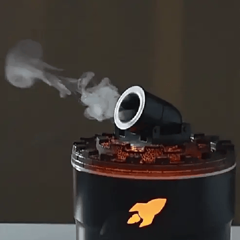 Humidificador Aromático con Explosión de Cañón