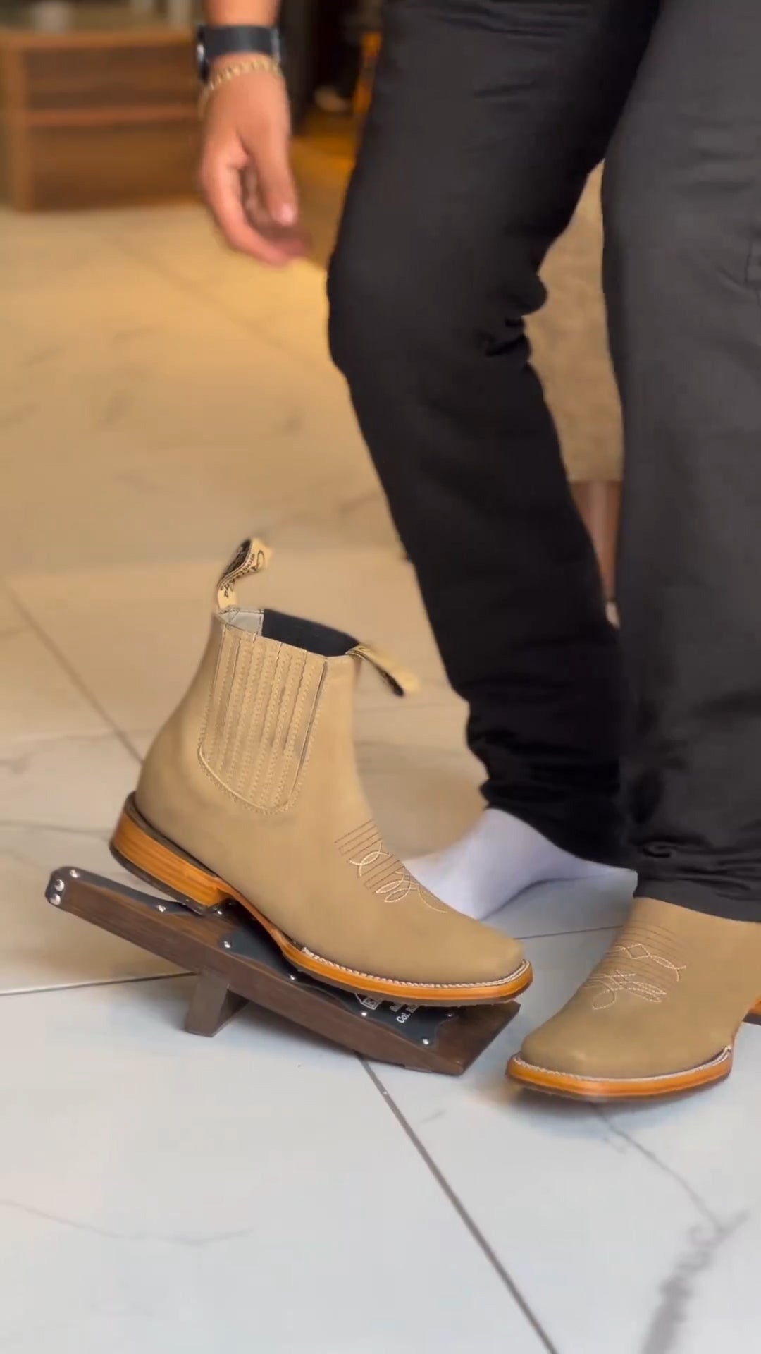 🎁Botas artesanales para hombre - Regalo Ideal para Navidad🎄❤️