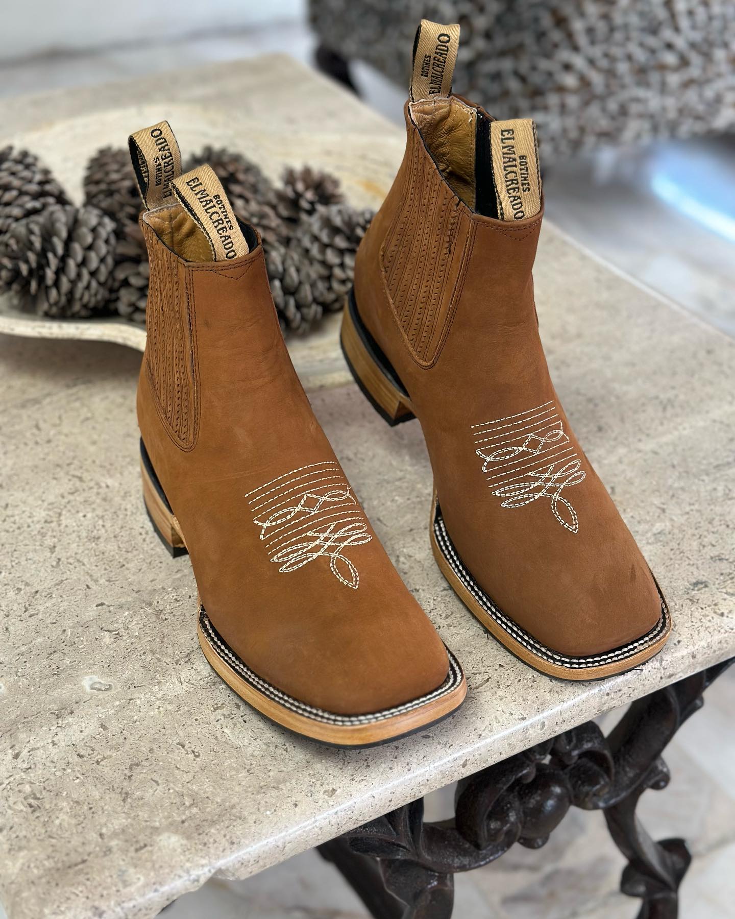 🎁Botas artesanales para hombre - Regalo Ideal para Navidad🎄❤️