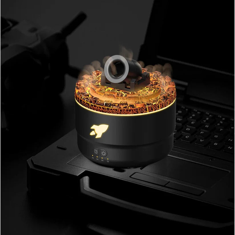 Humidificador Aromático con Explosión de Cañón