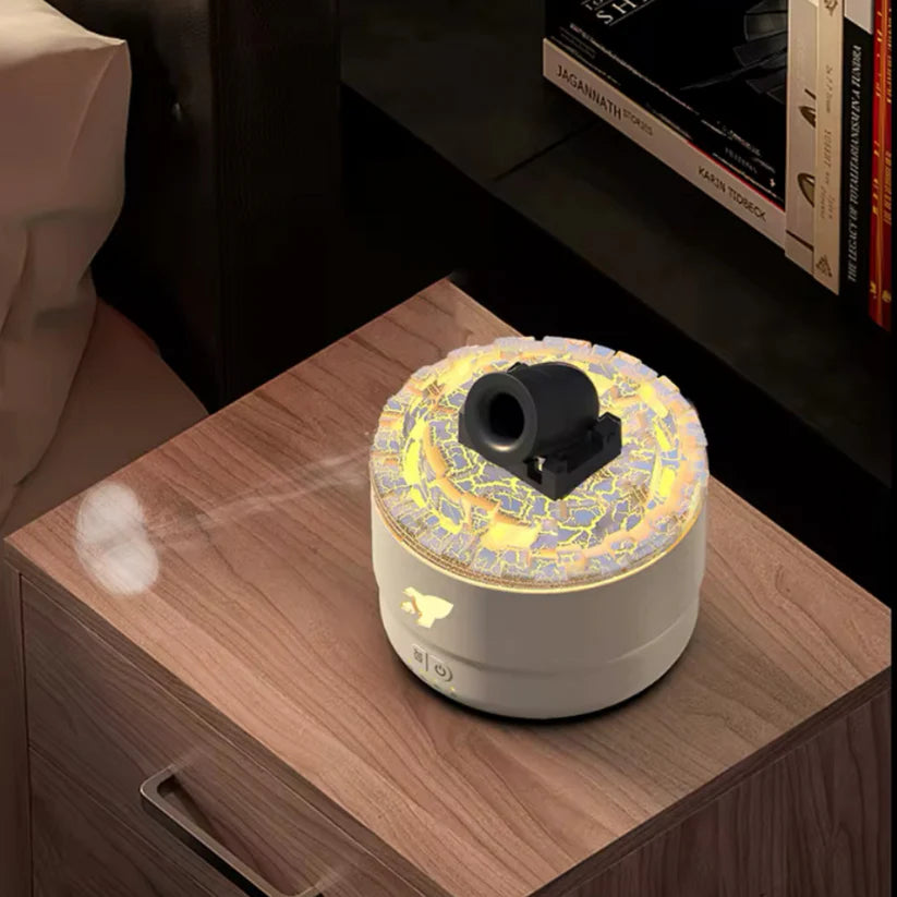 Humidificador Aromático con Explosión de Cañón