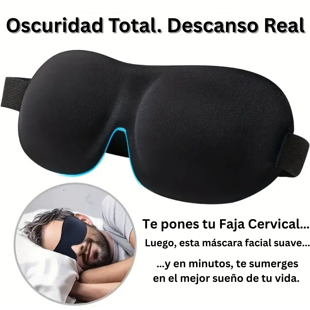 NeuroSleep™ – Máscara Antiluz para un Sueño Profundo