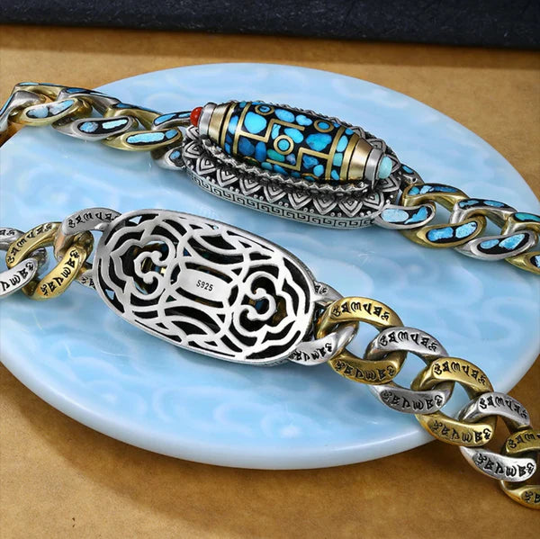 Brazalete DZI del Tibet + Amuleto Sagrado