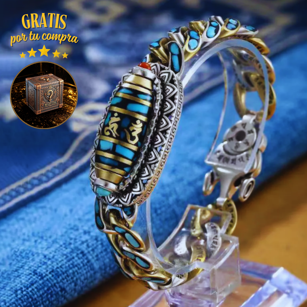 Brazalete DZI del Tibet + Amuleto Sagrado
