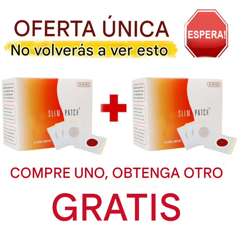 🎉 2 paquetes de Parches adelgazantes SLIM PATCH™ por el precio de 1🎉