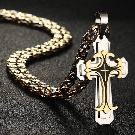 Protección Divina – Collar de Cruz