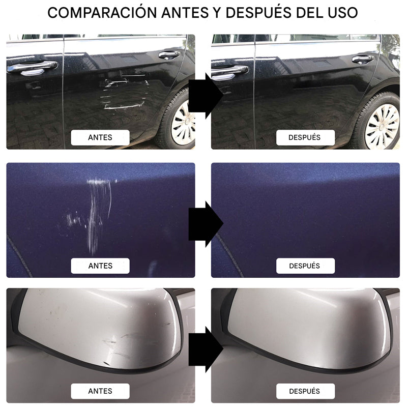 Cera líquida de reparación de arañazos