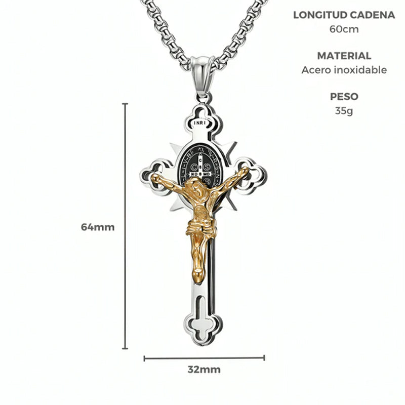 ✨🕊️ Collar de Protección - San Benito! 🛡️