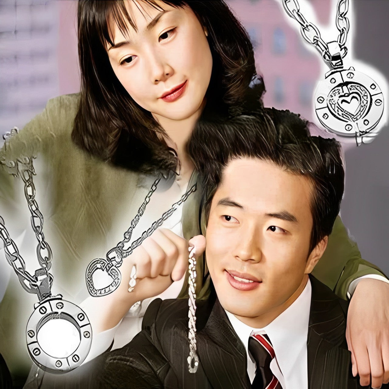 Collar Mágico Para Parejas Escalera Al Cielo