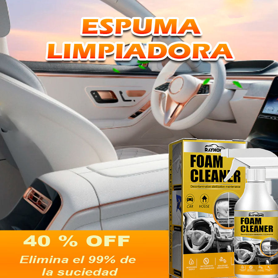 Espuma Mágica Limpia Autos