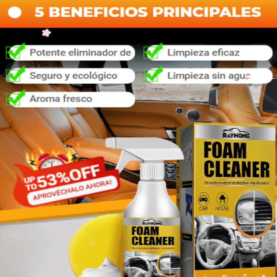 Espuma Mágica Limpia Autos