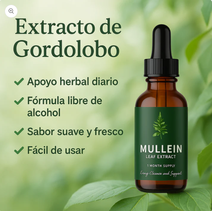 MULLEIN™ Limpia tus Pulmones y Respira con Libertad Todos los Días