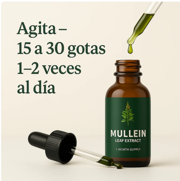 MULLEIN™ Limpia tus Pulmones y Respira con Libertad Todos los Días