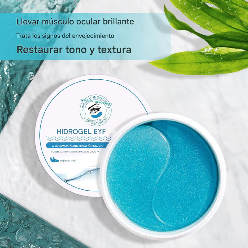 Parches de hidrogel para reducir las ojeras