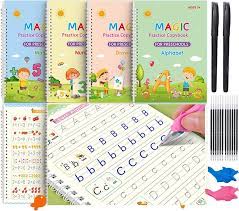 Cuaderno Mágico (Set de 4 Cuadernos + Lapicero Mágico + 10 Tintas Cambiables)