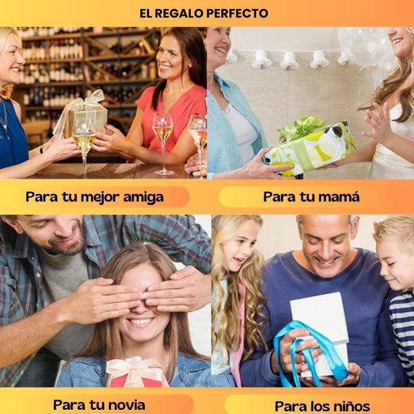 ¡El regalo perfecto! Lámpara de tulipanes radiantes