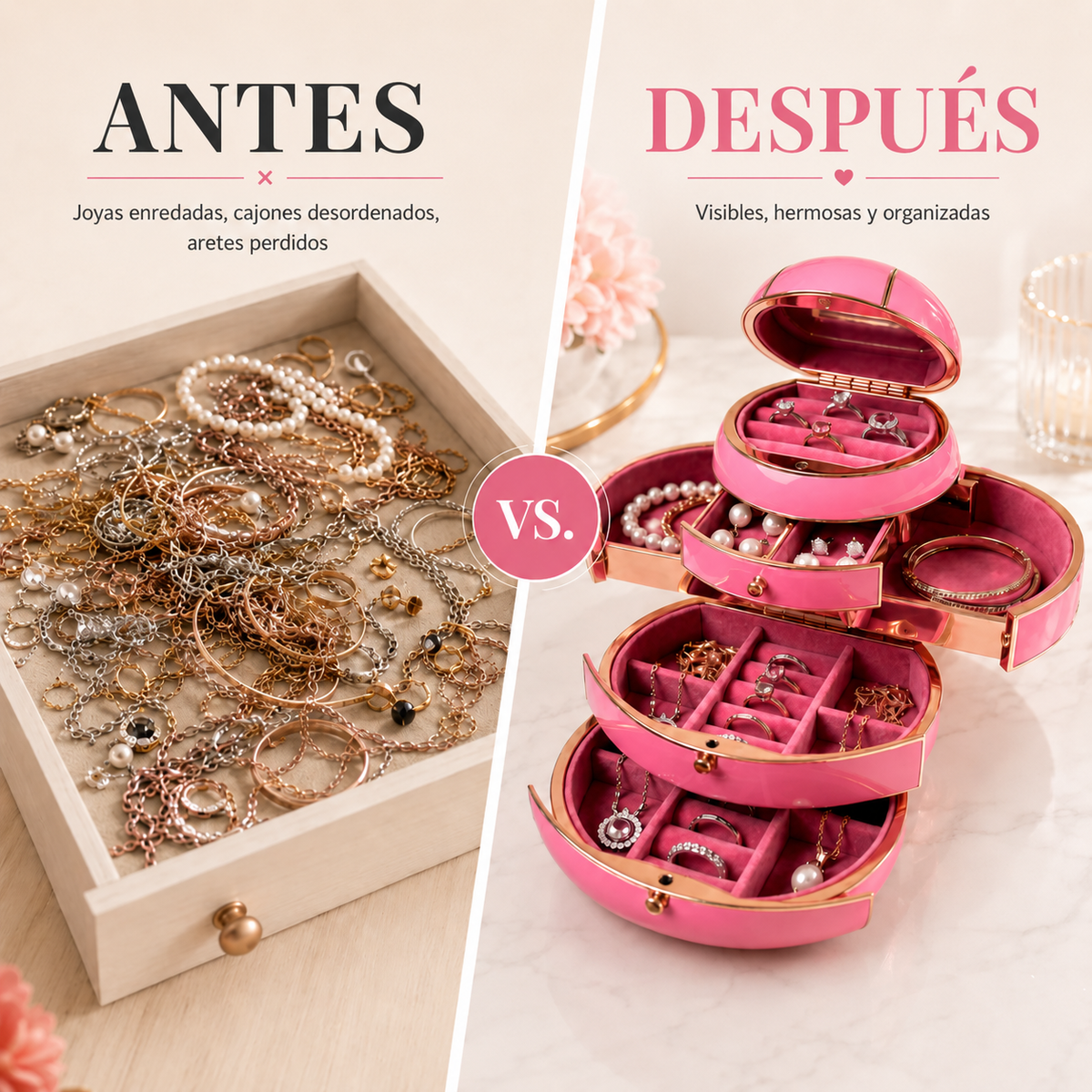 Orbella™ Esfera Mágica Organizadora de Joyas