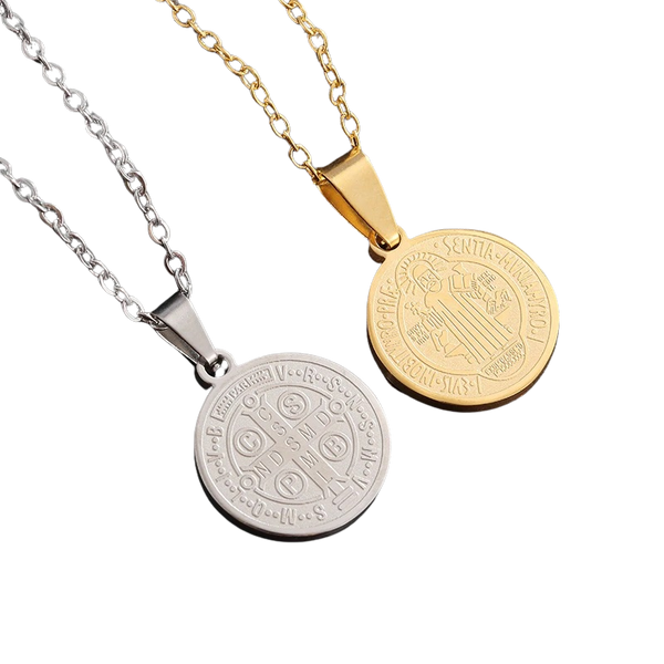 ✨ Medalla de San Benito ✨ Protección y Bendición en Cada Paso 🙏💖