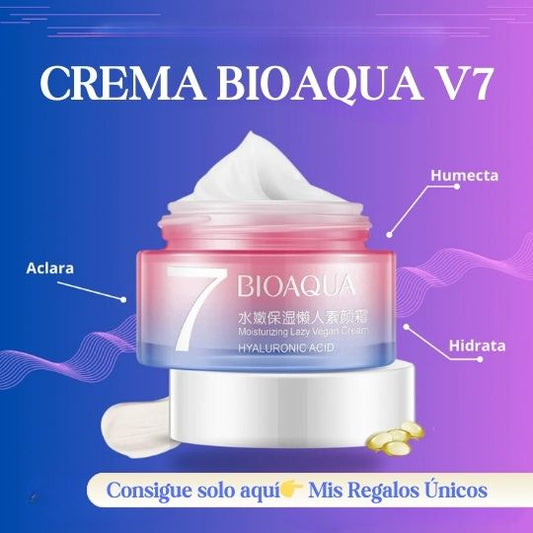 BIOAQUA™ V7 - Crema facial blanqueadora