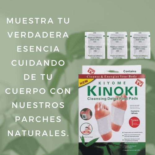 Parches Kinoki DESINTOXICANTES