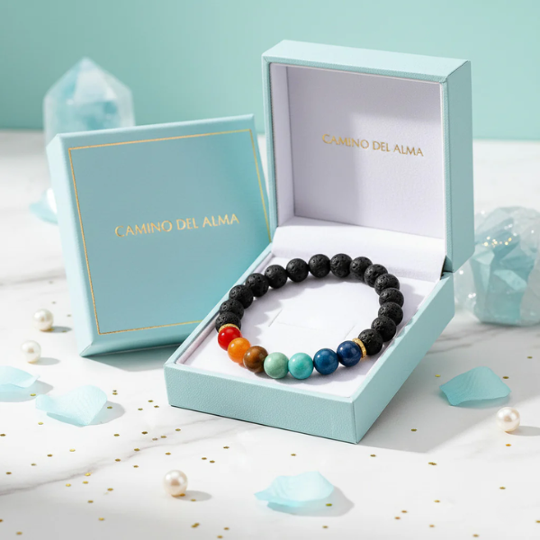 Pulsera de 7 Chakras - Camino del Alma | Atrae Abundancia, Amor y Dinero