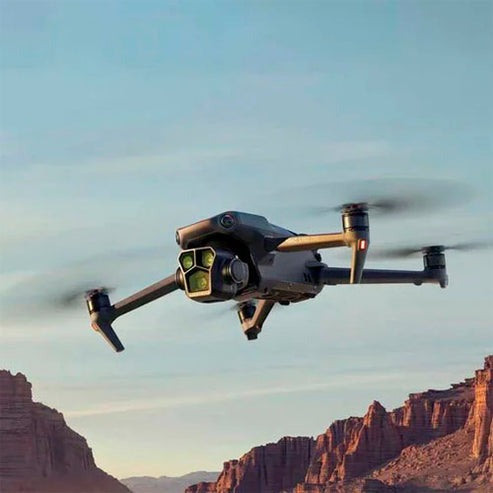 Drone Lanus® con Triple Camara 4K, Retorno Automatico y 43 Minutos de Vuelo