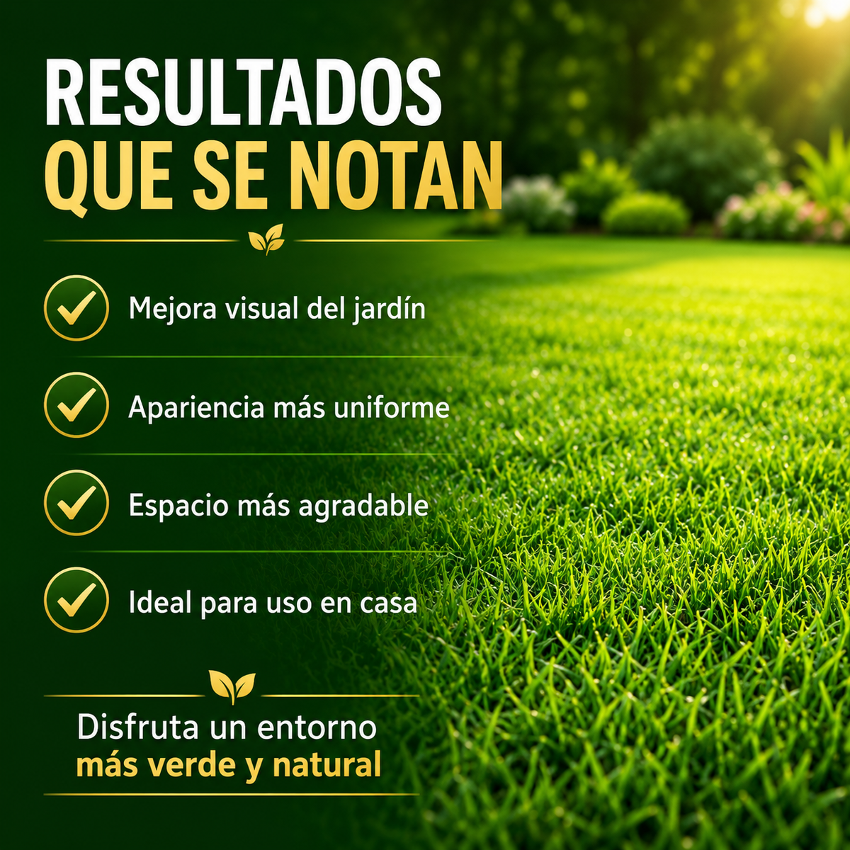 Semillas de Césped Premium Resellables