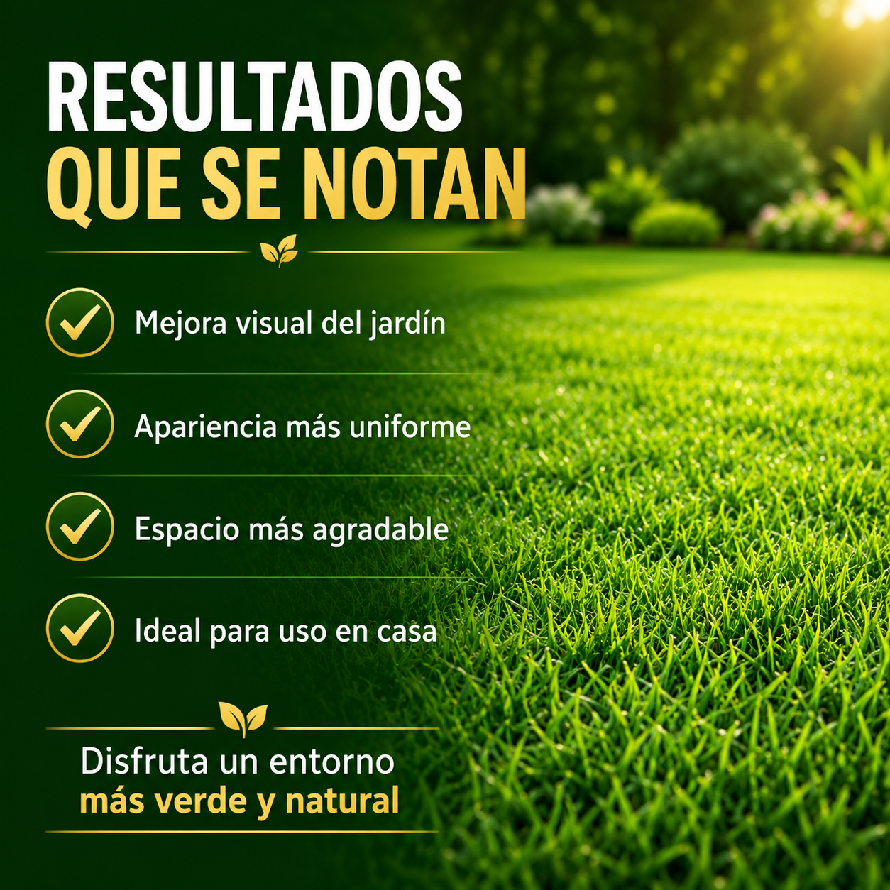 Semillas de Césped Premium Resellables
