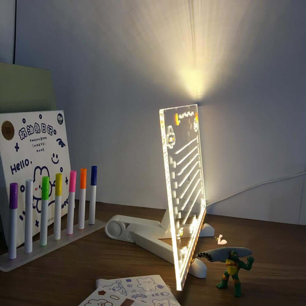 Pizarra LED de Dibujo Mágico - Regalo Perfecto para Navidad 🎄