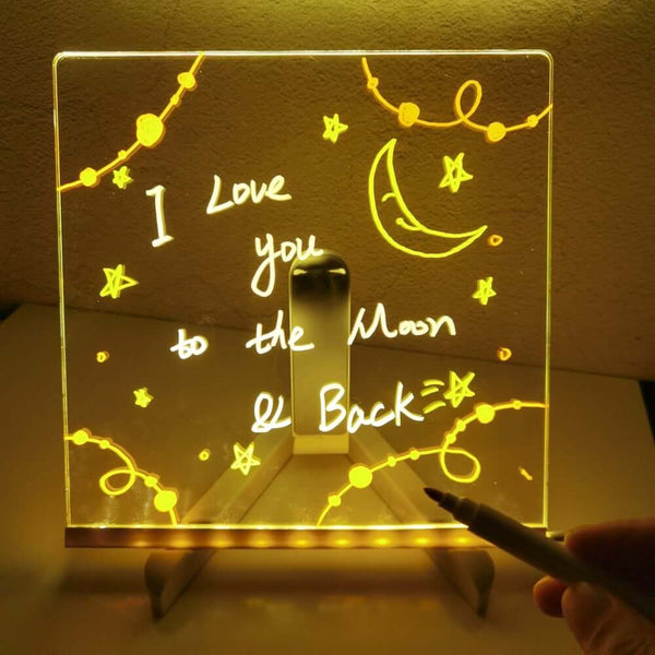 Pizarra LED de Dibujo Mágico - Regalo Perfecto para Navidad 🎄