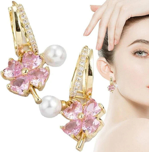 Aretes Mágnetico de germanio para mujeres y niñas