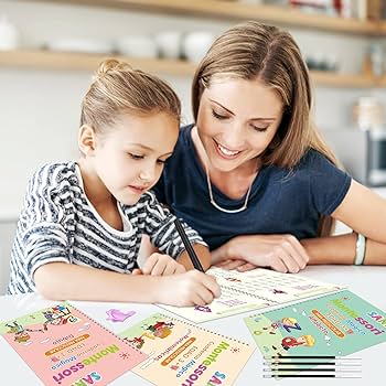 Cuaderno Mágico (Set de 4 Cuadernos + Lapicero Mágico + 10 Tintas Cambiables)