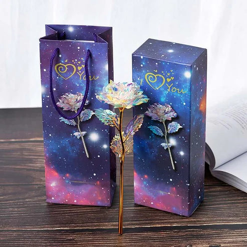 Rosa Galaxia Infinita💝Oferta Especial de San Valentín 2025🌹