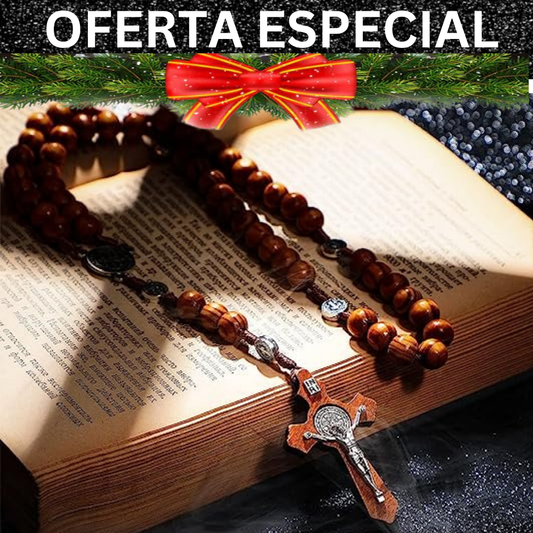 ✨¡Oferta Exclusiva! - Rosario de Palo Santo 🙏