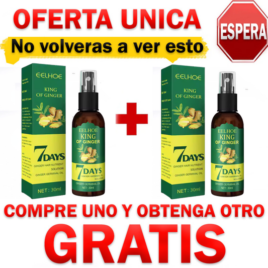 🎉Oferta Adicional✨ - Obtén 2 Serum 7 Days: Crecimiento acelerado de cabello por el precio de 1