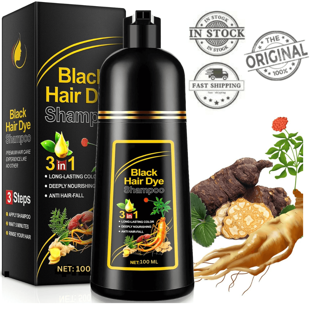 Shampoo Anticanas tiñe cabello - 100% Natural. 🌿