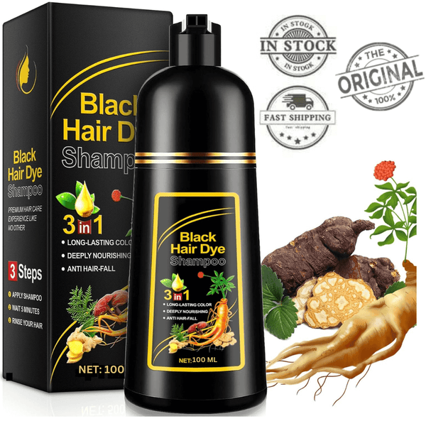 Shampoo Anticanas tiñe cabello - 100% Natural. 🌿