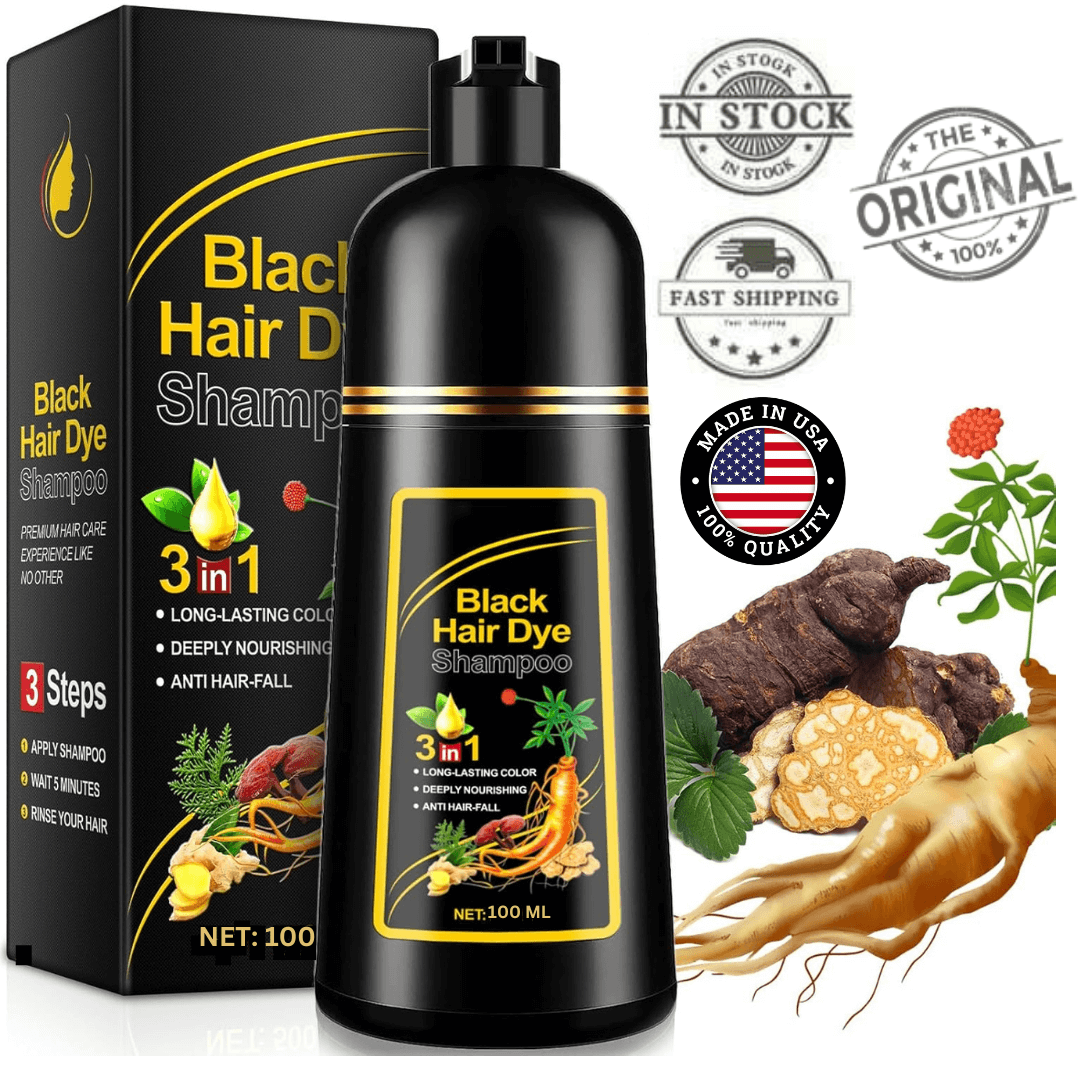 Shampoo Anticanas tiñe cabello - 100% Natural 🌿