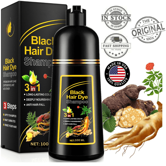 Shampoo Anticanas tiñe cabello - 100% Natural 🌿