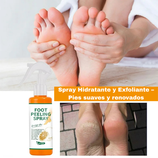 Spray Hidratante y Exfoliante – Pies suaves y renovados