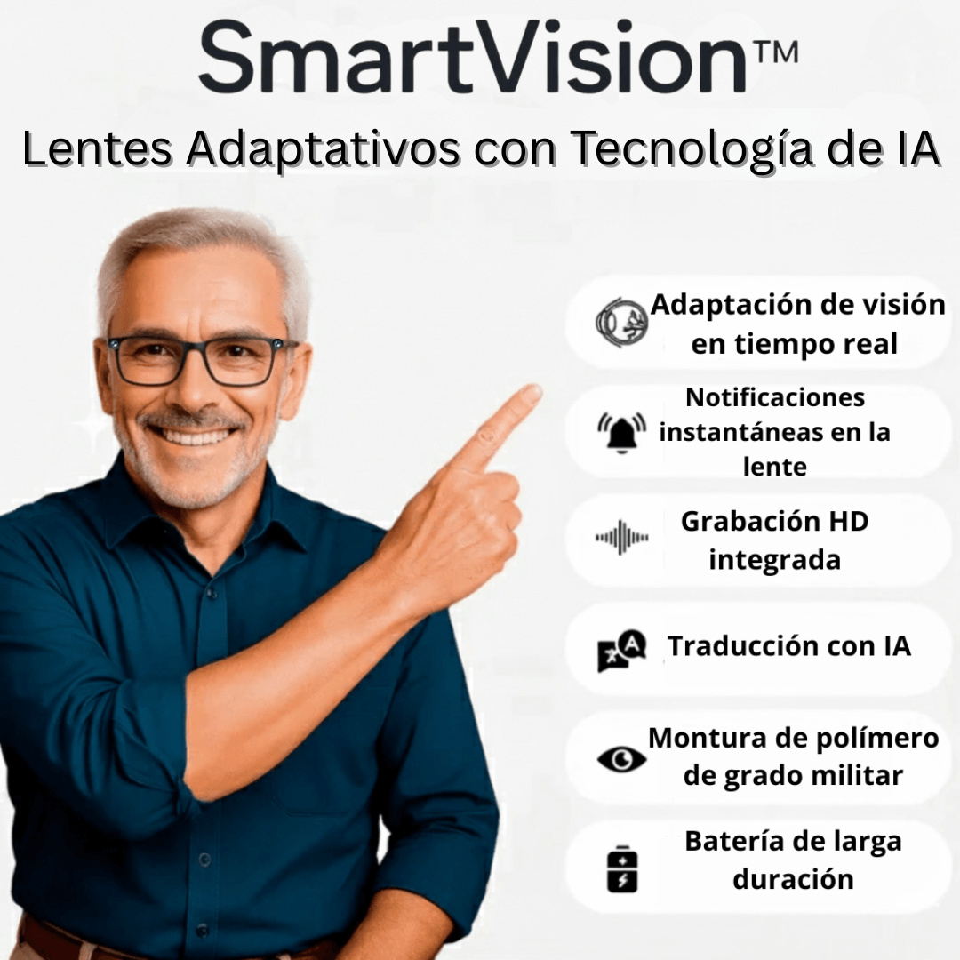 SmartVision™ Gafas adaptativas con tecnología IA