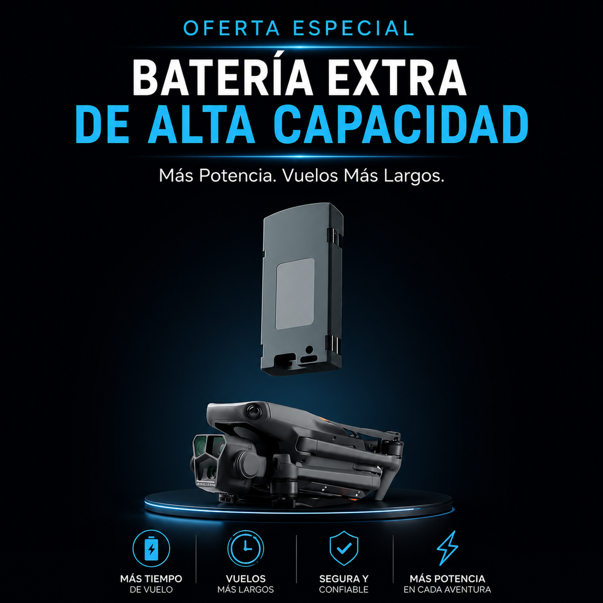 🔋 Batería Original para Dron Lanus®