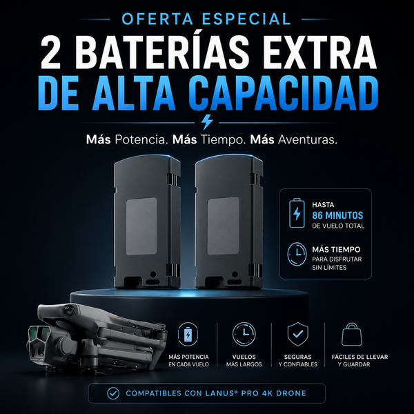 🔋 Batería Original para Dron Lanus®
