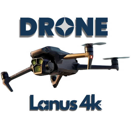 Drone Lanus® con Triple Camara 4K, Retorno Automatico y 43 Minutos de Vuelo