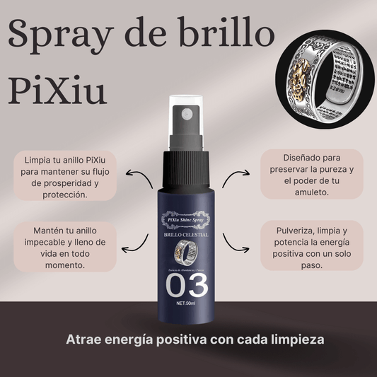 ¡Oferta Exclusiva! ✨ Spray Limpiador para Tu Anillo PiXiu™ 🐉