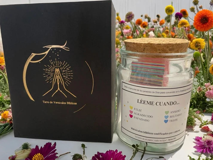 Frasco de Versículos Bíblicos