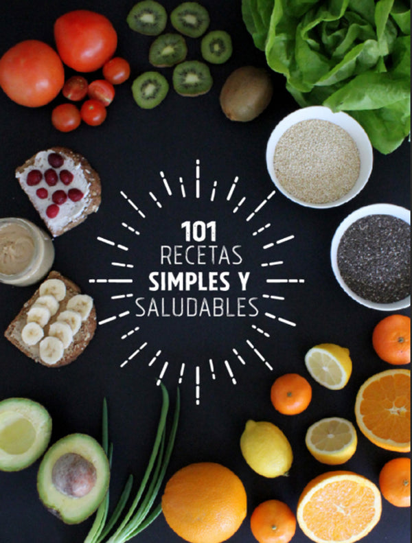 Recetas sencillas y saludables-pack libros digitales
