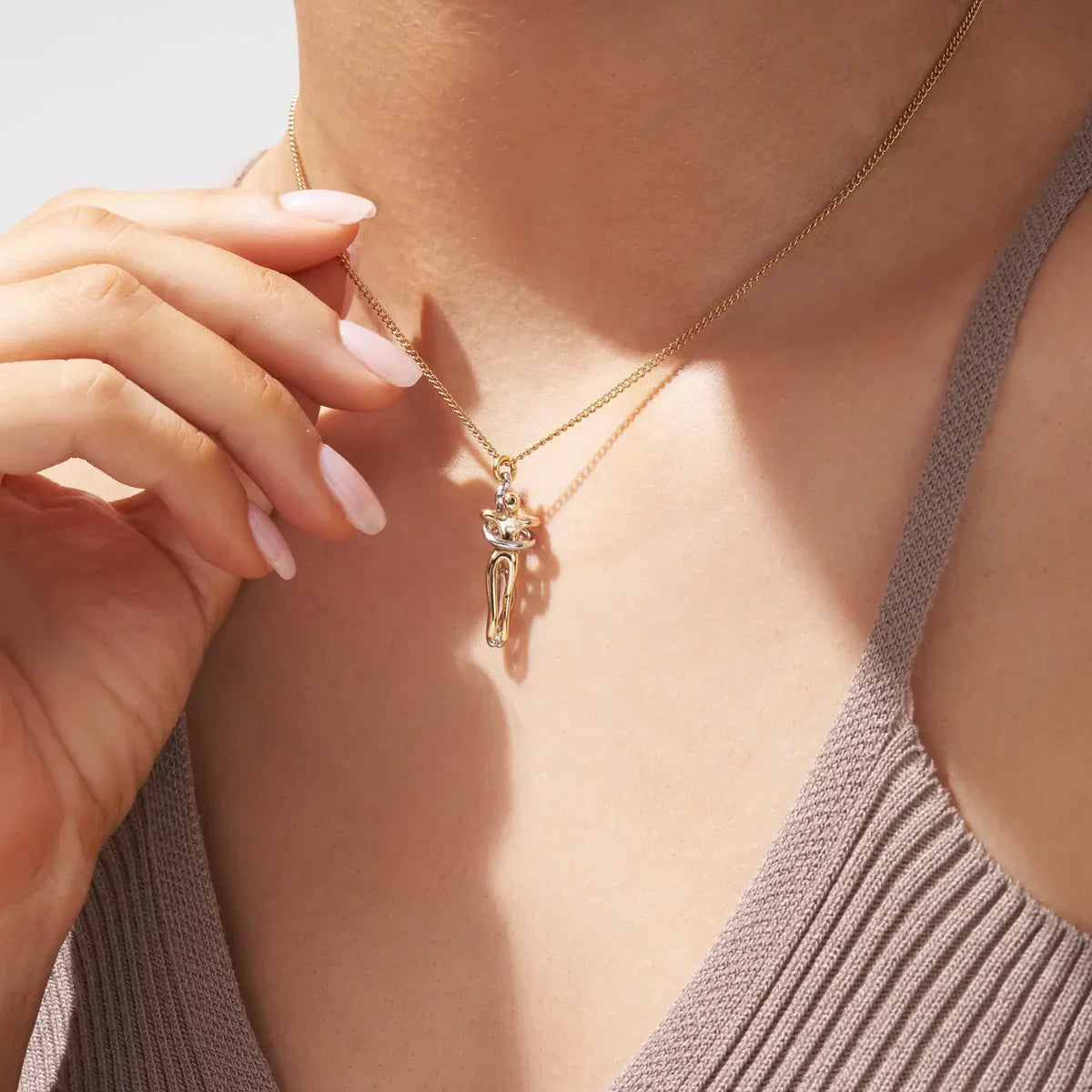 ♥️Collar Abrazo Infinito🎁Último Día de Oferta por San Valentín