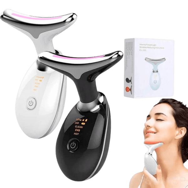 Masajeador Facial Antiarrugas con Tecnología de Vibración Tonificador